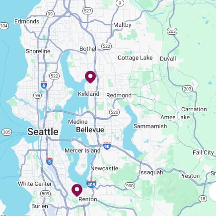 Seattle Slab Jack service area map